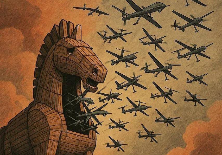 The Modern Trojan Horse: Ukraine’s Operation Spiderweb Shocks the Kremlin